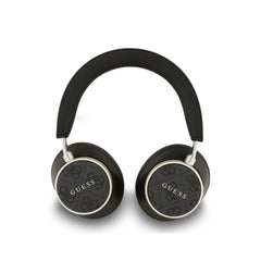 Guess Auriculares Bluetooth de Diadema 4G con Cancelación de Ruido, Micrófono y Hasta 45 Horas de Batería, Negro