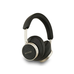Guess Auriculares Bluetooth de Diadema 4G con Cancelación de Ruido, Micrófono y Hasta 45 Horas de Batería, Negro