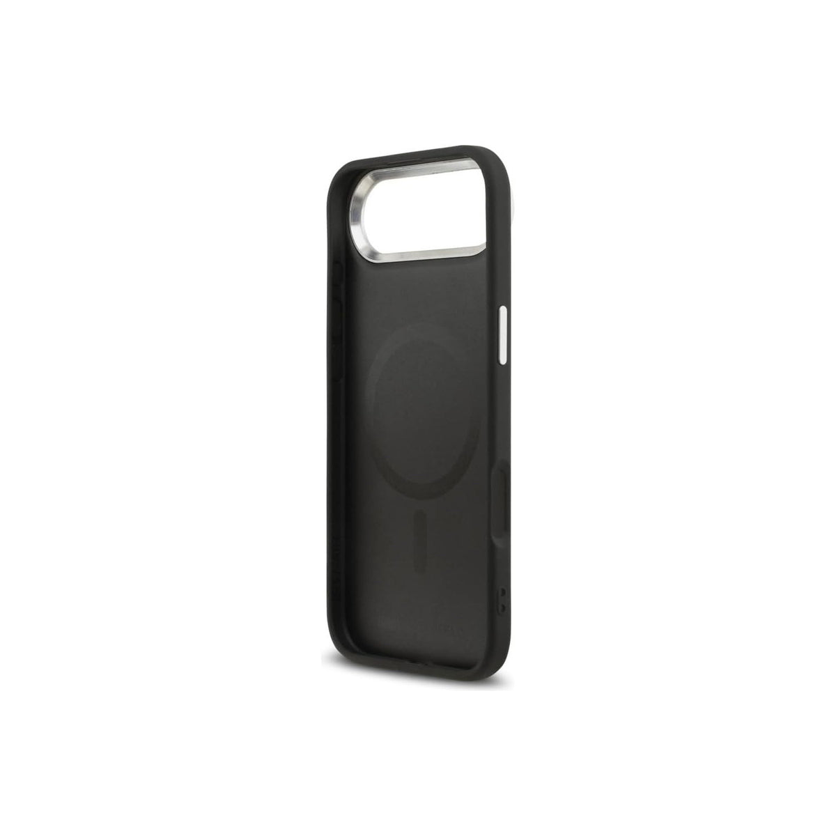 KARL LAGERFELD Funda con Detalles Karl & Choupette para iPhone Air Compatible con MagSafe, Negra