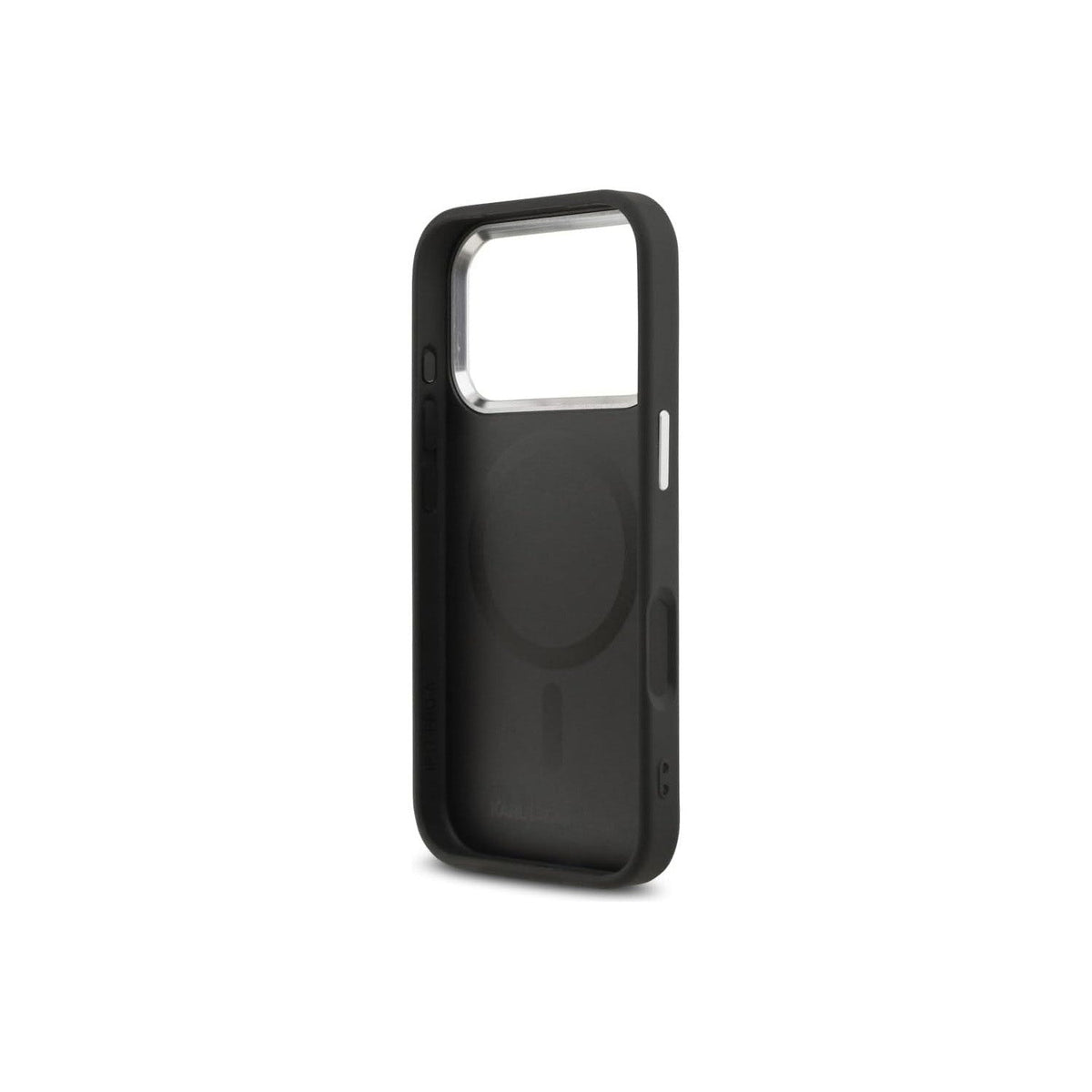 KARL LAGERFELD Funda Karl & Choupette para iPhone 17 Pro/18 Pro Compatible con MagSafe, Negra