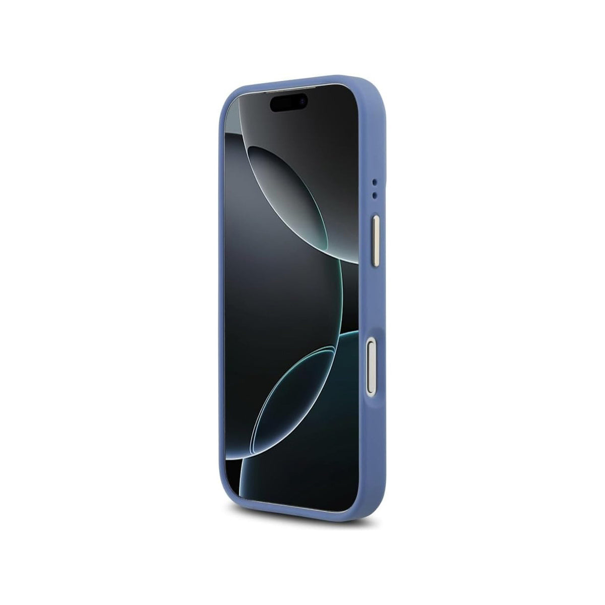 Guess iPhone 17 Pro Max Faux Leather Case Blue with MagSafe – Classic Guess Logo Case, Drop Protection, Elegant Design, and Precise Fit