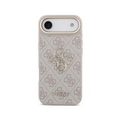 Guess Funda Logo 4G Dorado para iPhone Air con Protección Anticaídas, Rosa