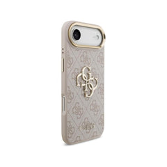 Guess Funda Logo 4G Dorado para iPhone Air con Protección Anticaídas, Rosa