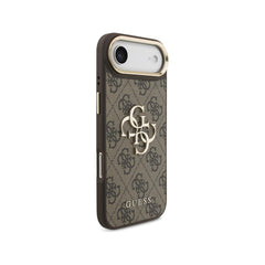 Guess Funda Logo 4G Dorado para iPhone Air con Protección Anticaídas, Marrón