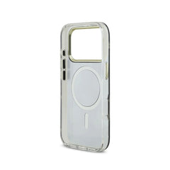 Guess Funda para iPhone 17 Pro Max – Carcasa TPU con MagSafe, Diseño Espejo Peonías con Brillos Dorados, Protección Anticaídas y Ajuste Preciso