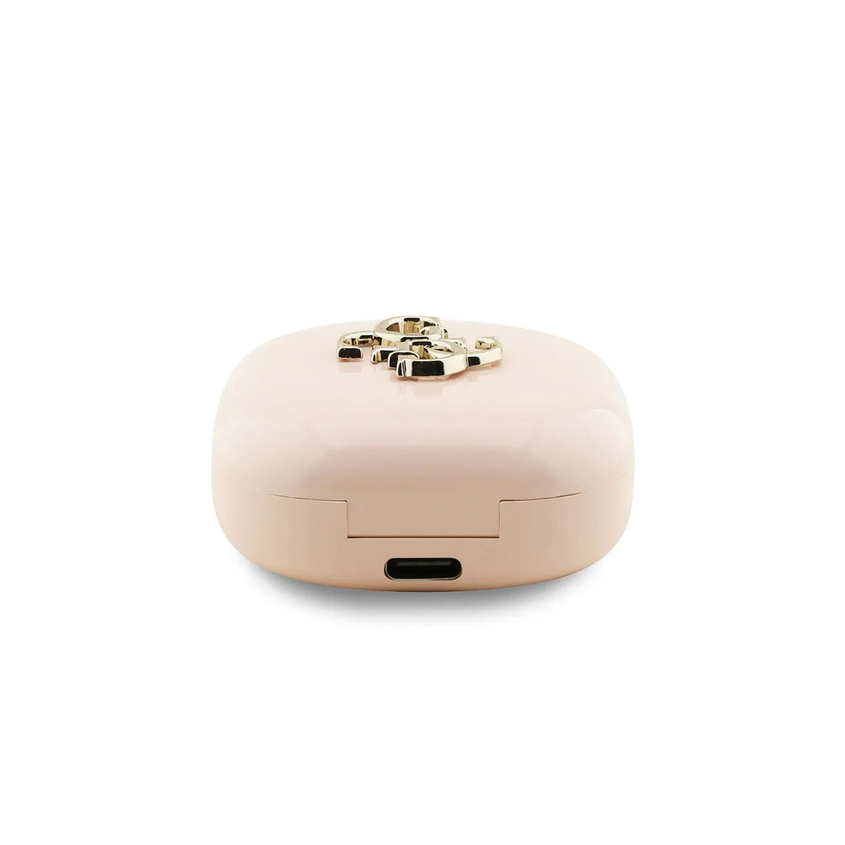 GUESS Auriculares TWS con Logo 4G y Estuche de Carga, Rosa