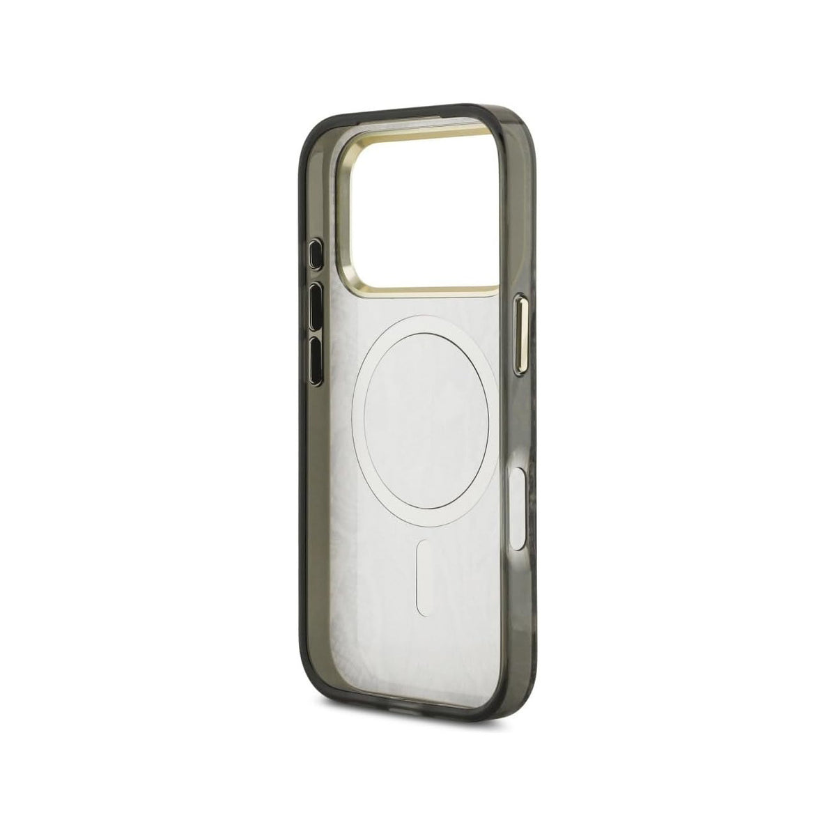 Guess Funda Estampado Pitón para iPhone 17 Pro Max/18 Pro Max Compatible con MagSafe y Protección Anticaídas, Marrón