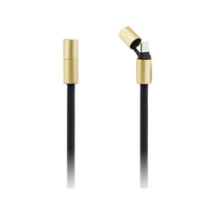 Guess Cuerda de Nylon 2 en 1 – Cable de Carga USB-C a USB-C Negro, Diseño Resistente y Carga Segura