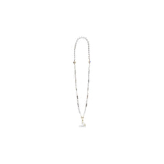 GUESS Correa Universal para Teléfono – Cadena con Perlas y Charms, Diseño Elegante y Sujeción Segura