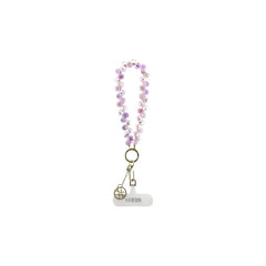 Guess Correa de Muñeca Universal – Correa Rosa con Cristales y Charm, Sujeción Segura y Diseño Elegante