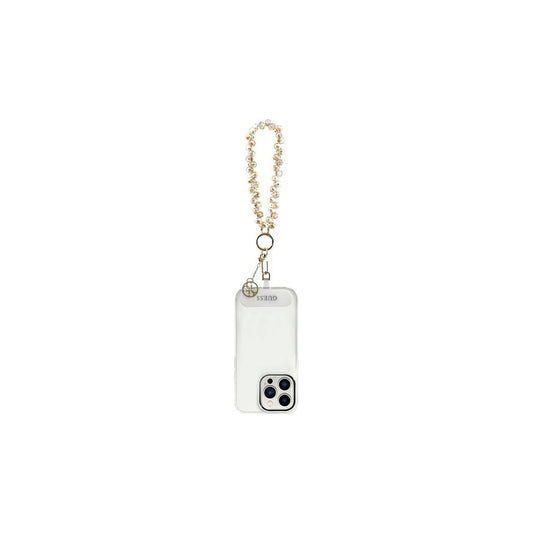 GUESS Correa de Muñeca – Pulsera Dorada con Cristales y Charms, Diseño Elegante y Sujeción Segura