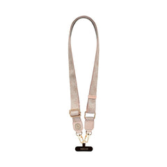 Guess Correa Universal para Teléfono – Correa de Polipiel Rosa con Logo de Strass, Sujeción Segura y Diseño Elegante