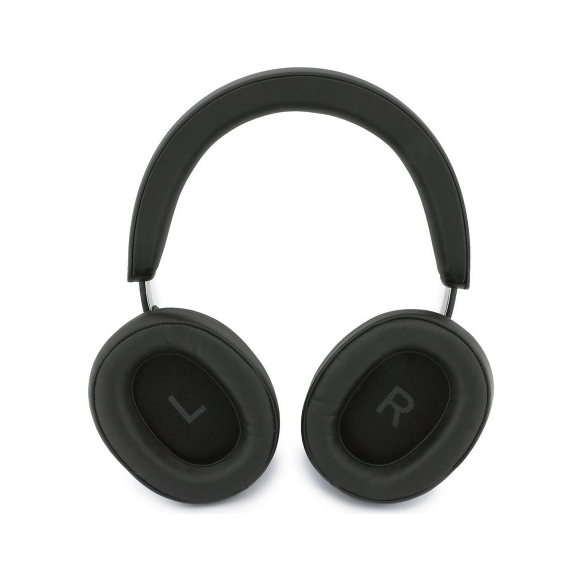 GUESS Auriculares Bluetooth con Logo Triangular, Negro