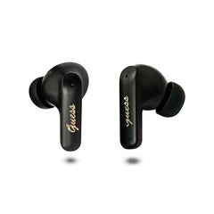 GUESS Auriculares TWS con Traducción por IA y Estuche de Carga, Negro
