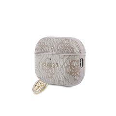 Guess Case for AirPods 3 - Pink Case with Classic Guess Print, Secure Protection and Precise Fit