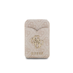 GUESS Tarjetero 4G con Espejo Compatible con MagSafe, Rosa