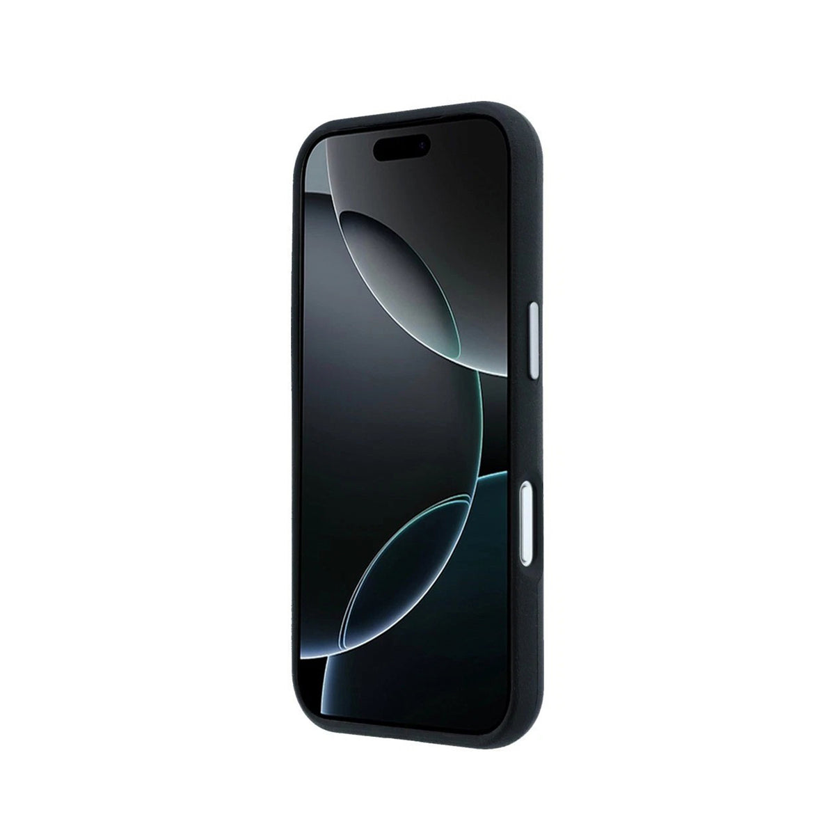 Mercedes-Benz Funda Efecto Cuero para iPhone 17 Pro/18 Pro Compatible con MagSafe, Negro