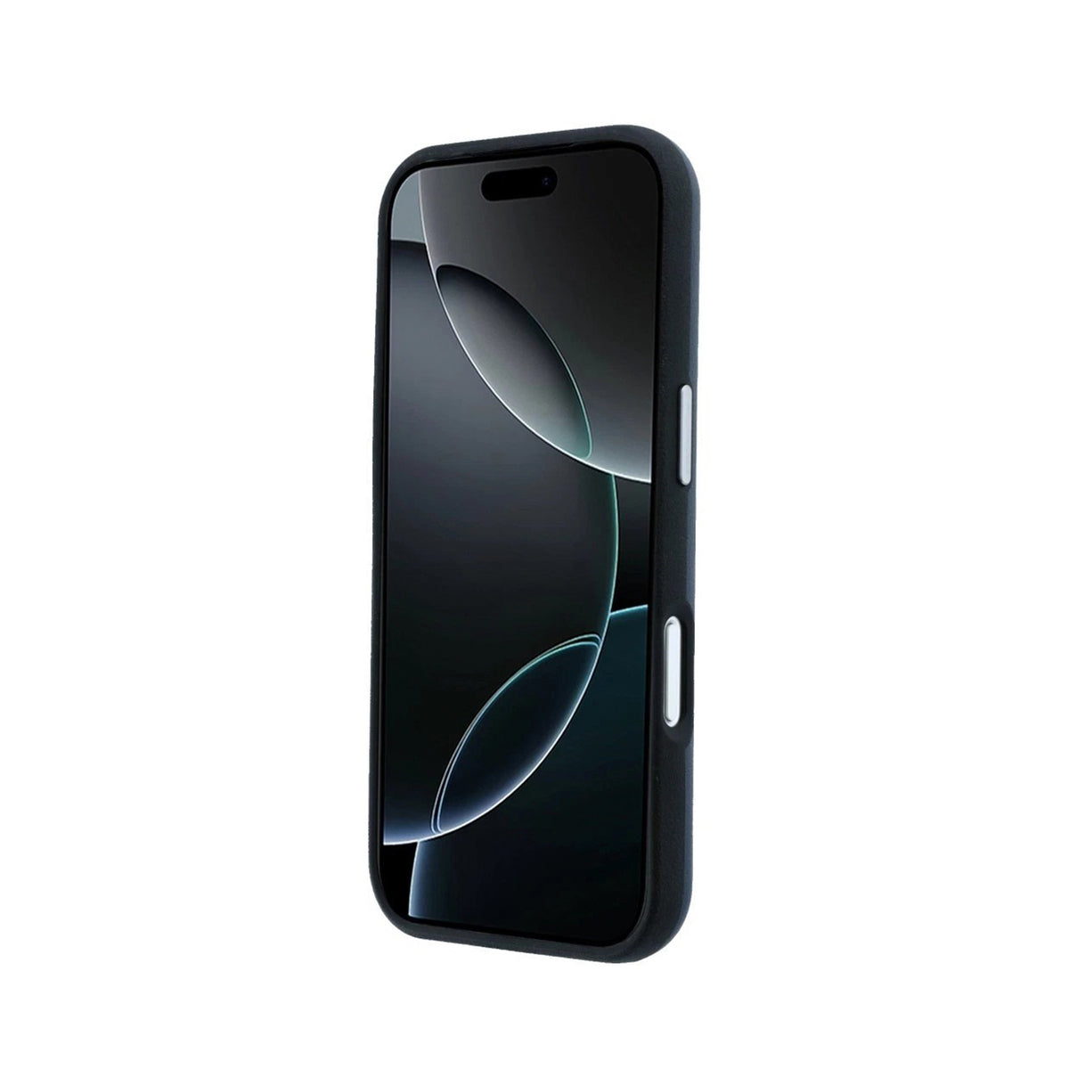 Mercedes-Benz Funda Efecto Cuero para iPhone 17 Pro/18 Pro Compatible con MagSafe, Azul Marino