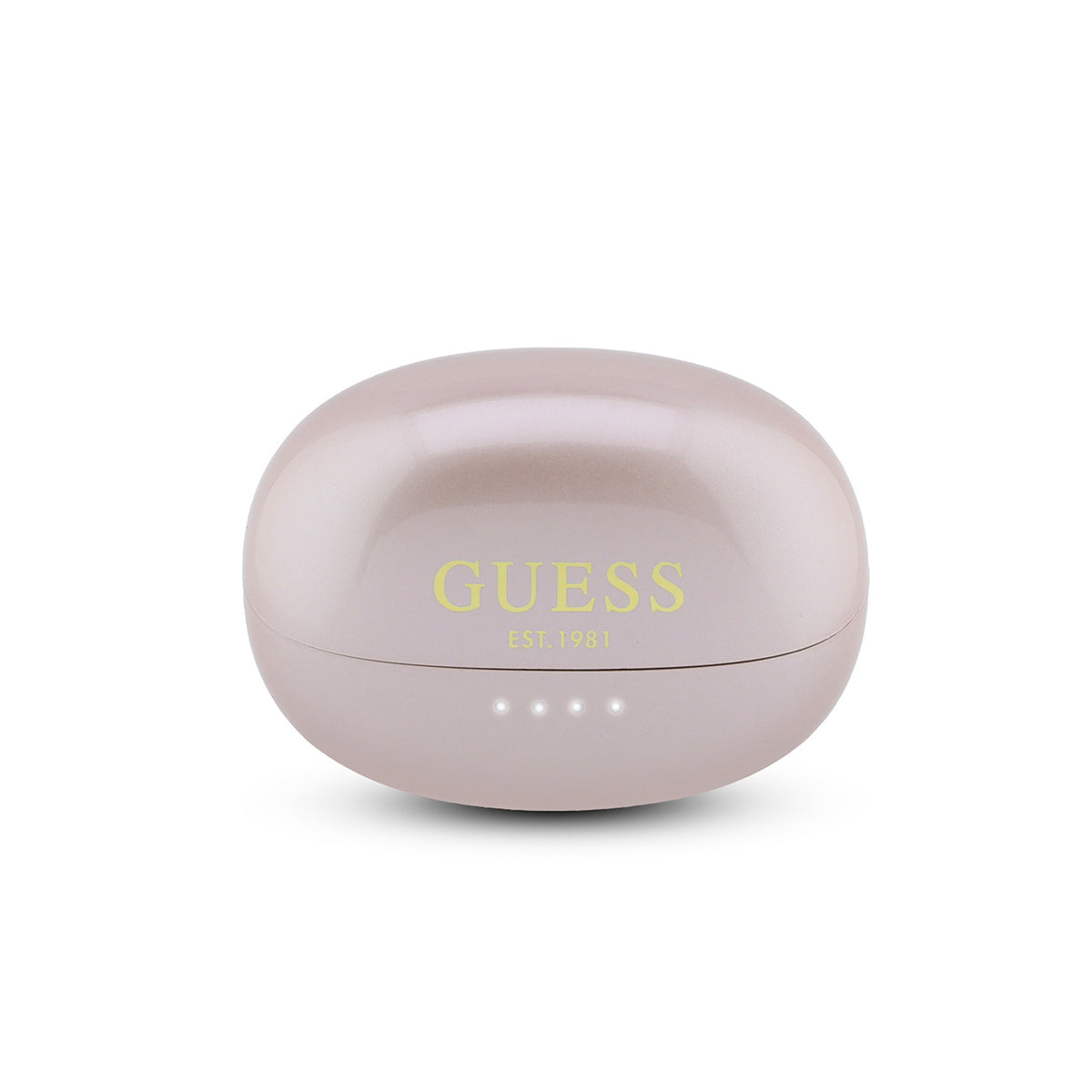 GUESS Auriculares OWS con Acabado Metálico y Logo Clásico, Rosa