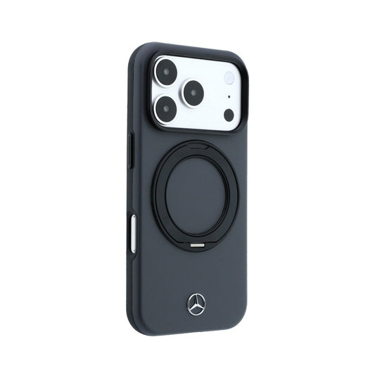 Mercedes-Benz Funda con Soporte para iPhone 17 Pro/18 Pro Compatible con MagSafe, Antracita