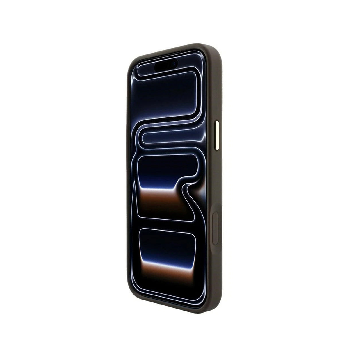 GUESS Funda Diseño 4G con Logos Clásicos para iPhone 18 Pro Compatible con MagSafe, Marrón