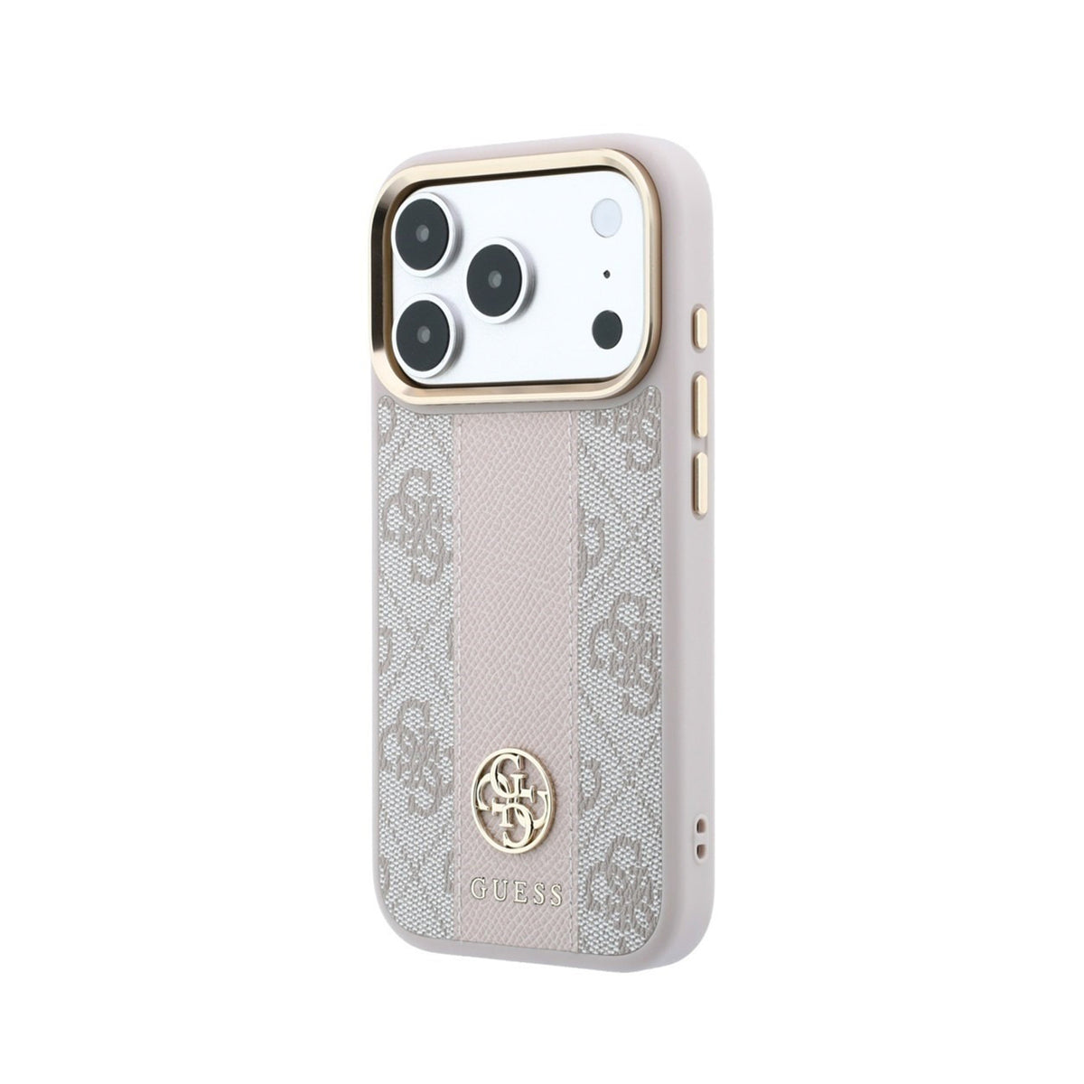 GUESS Funda Diseño 4G con Logos Clásicos para iPhone 18 Pro Max Compatible con MagSafe, Rosa