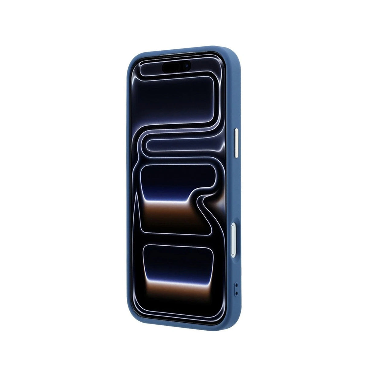 GUESS Funda 4G con Logo Strass para iPhone 18 Pro, Azul