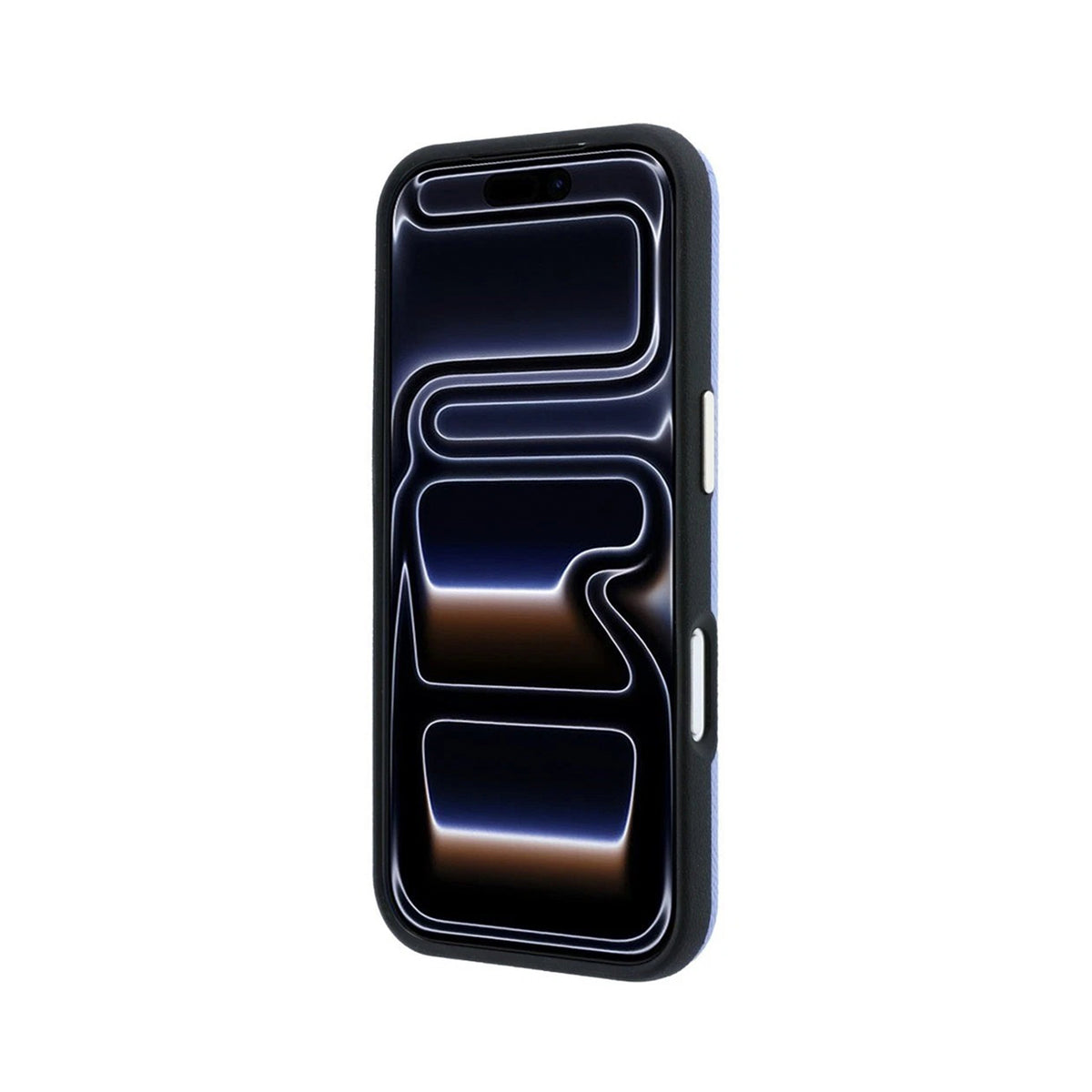 GUESS Funda Logo 4G para iPhone 18 Pro Compatible con MagSafe, Azul Glacial