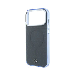 Mercedes-Benz Funda Signature para iPhone 17 Pro/18 Pro Compatible con MagSafe, Azul Marino
