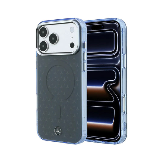 Mercedes-Benz Funda para iPhone 17 Pro Max/18 Pro Max Compatible con MagSafe, Gris Antracita