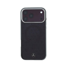 Mercedes-Benz Funda Classic para iPhone 17 Pro/18 Pro Compatible con MagSafe, Azul Marino