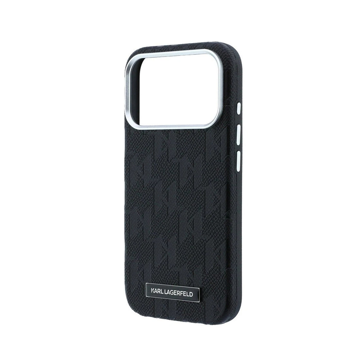 KARL LAGERFELD Funda para iPhone 17 Pro/18 Pro Compatible con MagSafe, Negro