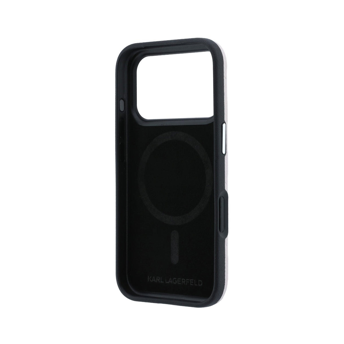 KARL LAGERFELD Funda para iPhone 17 Pro/18 Pro Compatible con MagSafe, Rosa