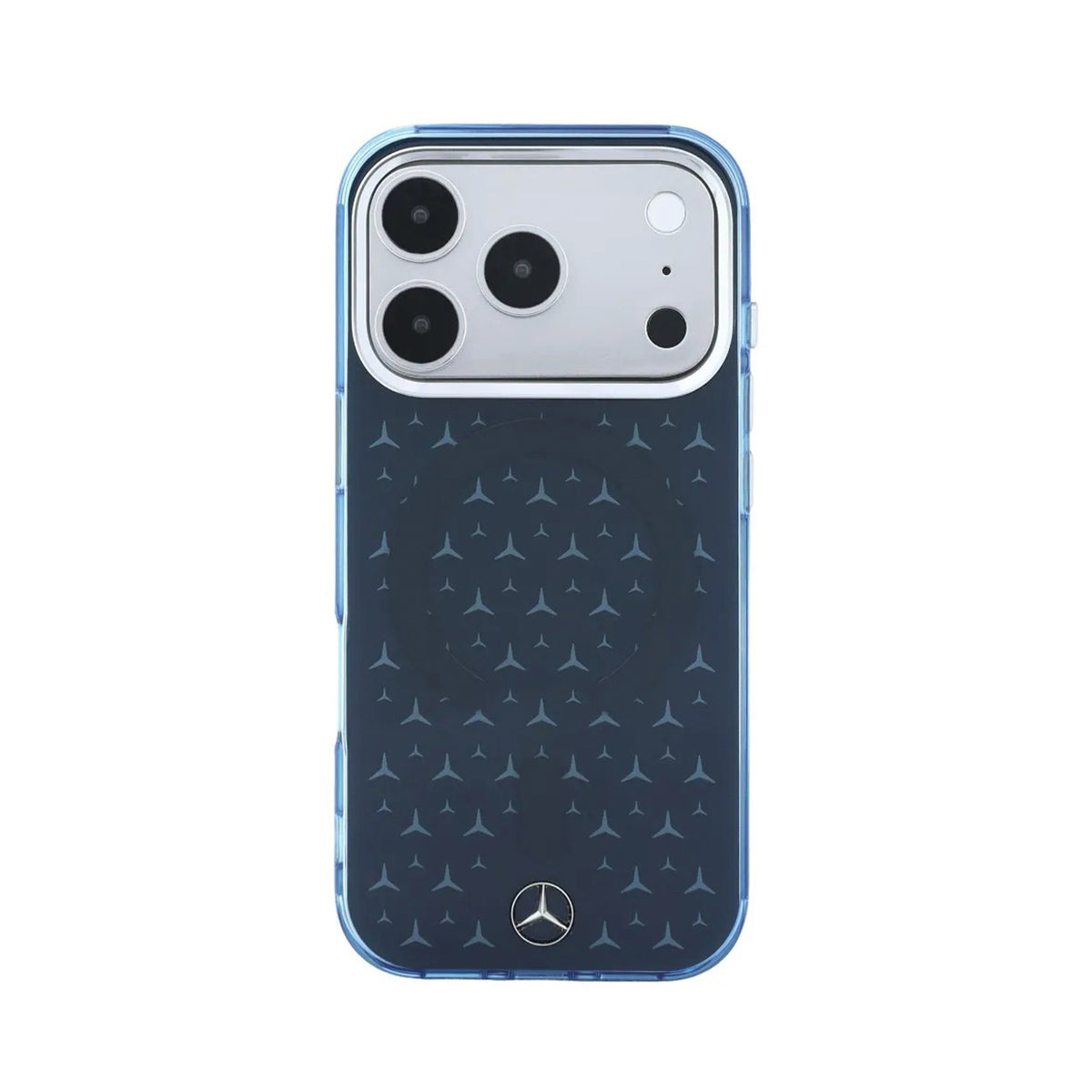 Mercedes-Benz Funda Exclusive para iPhone 17 Pro/18 Pro Compatible con MagSafe, Azul Marino