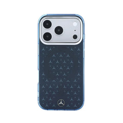Mercedes-Benz Funda Exclusive para iPhone 17 Pro/18 Pro Compatible con MagSafe, Azul Marino