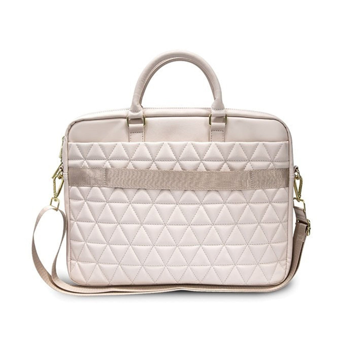 GUESS Maletín Acolchado para Portátil de 15", Rosa