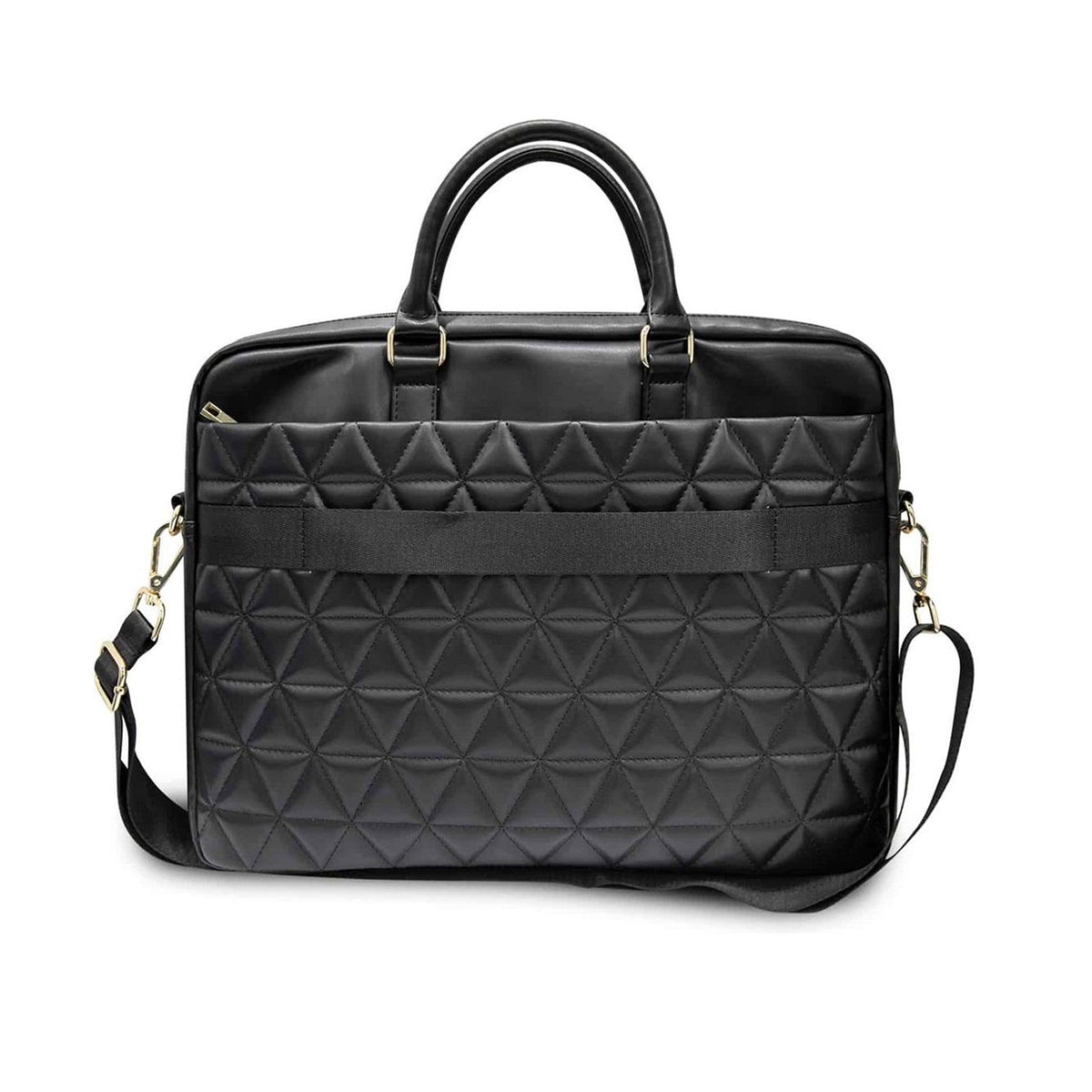 GUESS Maletín Acolchado para Portátil de 15", Negro