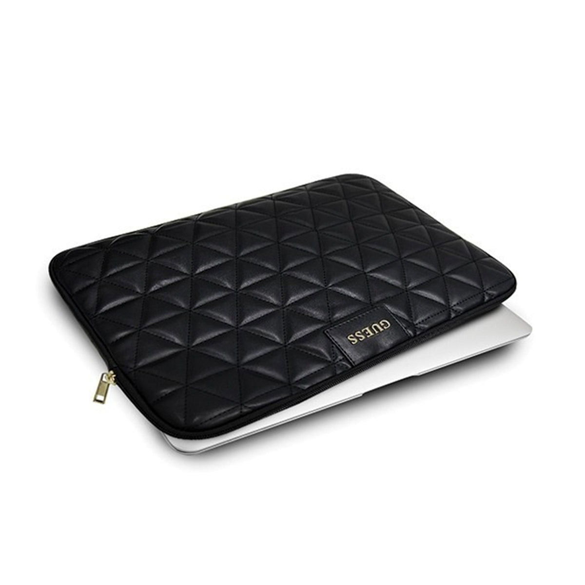 GUESS Funda Acolchada para Portátil de 13", Negro