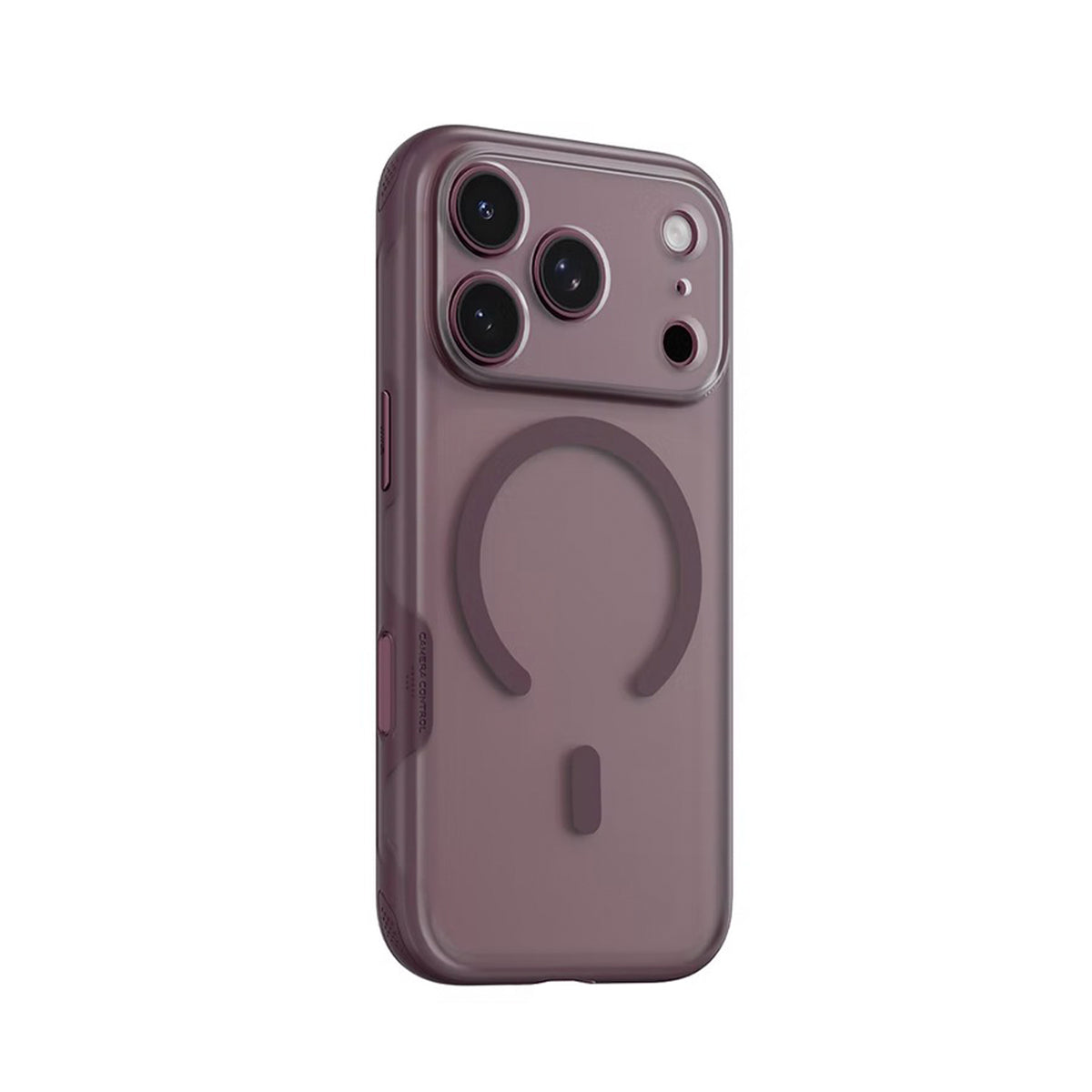 BLUEO Funda Babyfee Antimanchas para iPhone 17 Pro/18 Pro Compatible con MagSafe, Burdeos