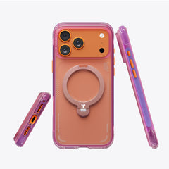TORRAS Funda Ostand Q3 Air iPhone 17 Pro Max Neon Pink
