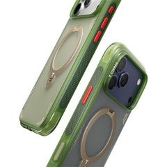 TORRAS Funda Ostand Q3 Air iPhone 17 Pro Max Verde