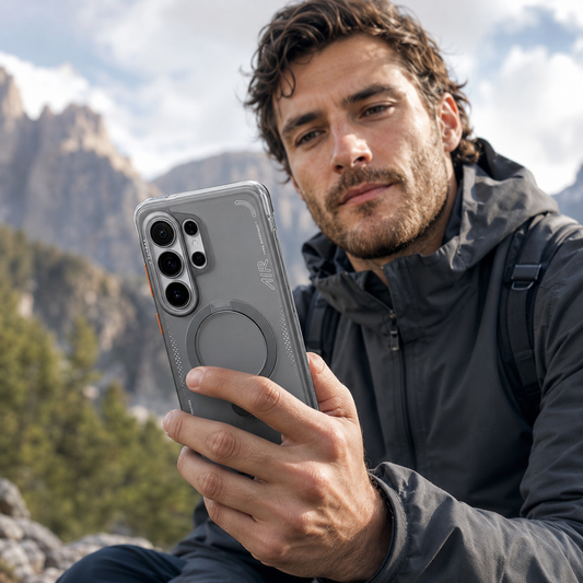TORRAS Funda Ostand Spin Air Series Galaxy S26 Ultra Negro