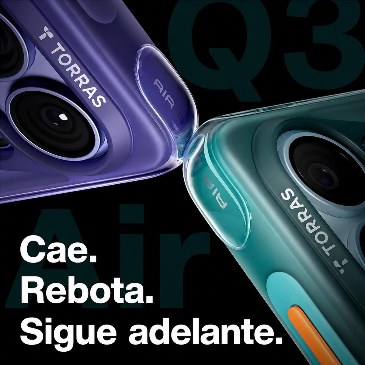 TORRAS Funda Ostand Spin Air Series con Soporte para Galaxy S26 Ultra con Anillo Magnético, Glacier Green