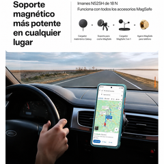 TORRAS Funda Ostand Spin Air Series con Soporte para Galaxy S26 Ultra con Anillo Magnético, Glacier Green
