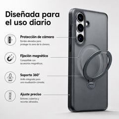 TORRAS Funda Ostand Spin Series Galaxy S26 Plus Negro