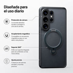 TORRAS Funda Ostand Spin Series Galaxy S26 Ultra Negro