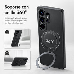 TORRAS Funda Ostand Spin Series Galaxy S26 Ultra Negro