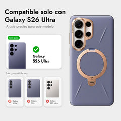 TORRAS Funda Ostand Spin VegSkin Series Galaxy S26 Ultra Dark Purple