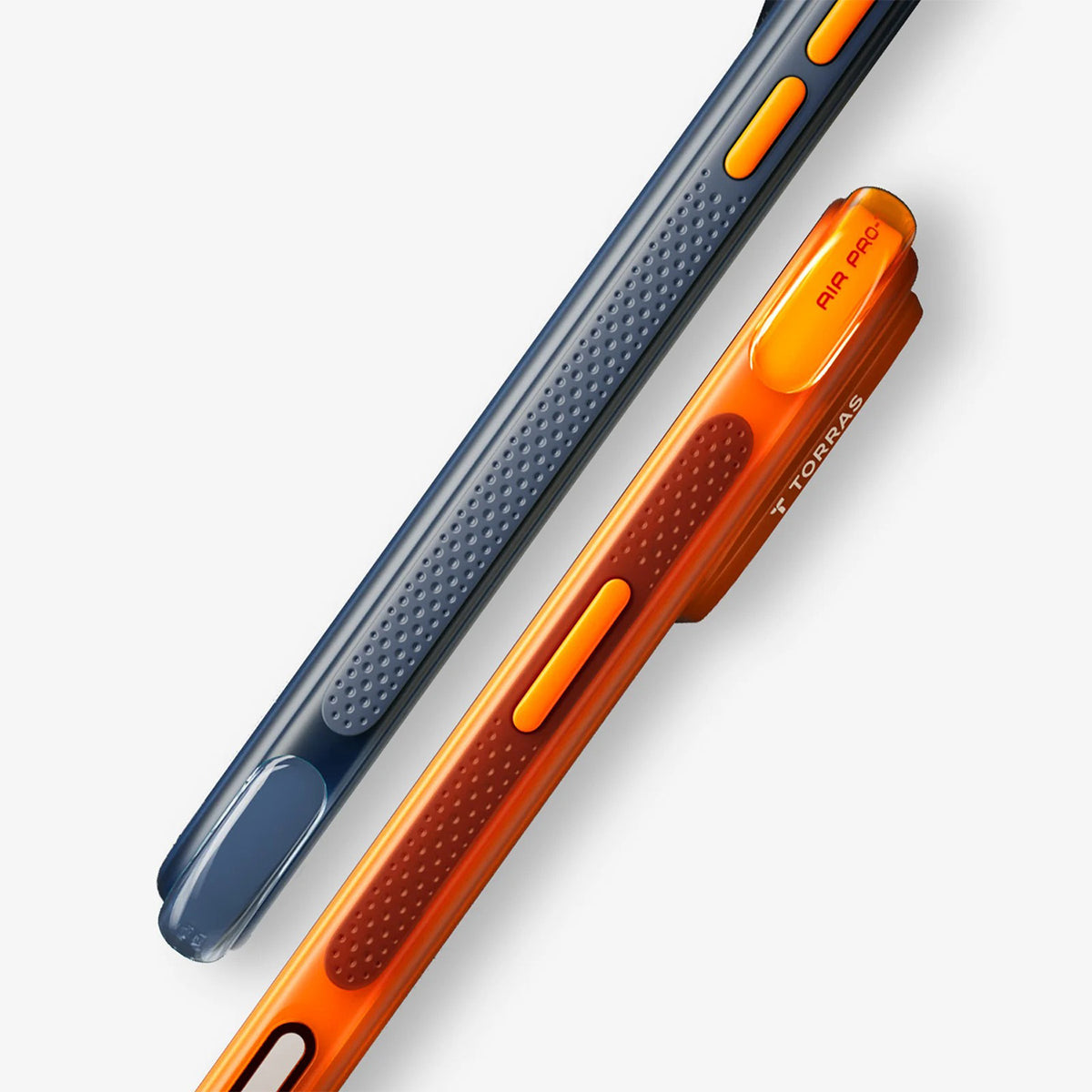 TORRAS Funda Ostand Q3 Air con Soporte Giratorio para iPhone 17 Pro/18 Pro Compatible con MagSafe, Azul Marino