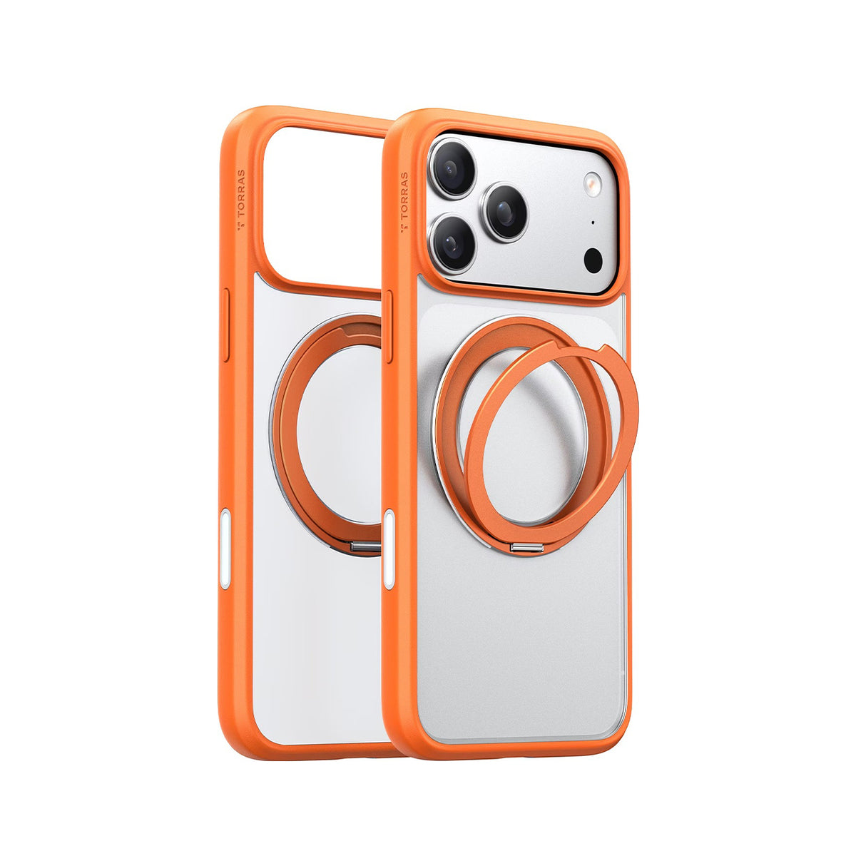 TORRAS Funda Ostand Pro Series con Soporte para iPhone 17 Pro Max/18 Pro Max Compatible con MagSafe, Naranja